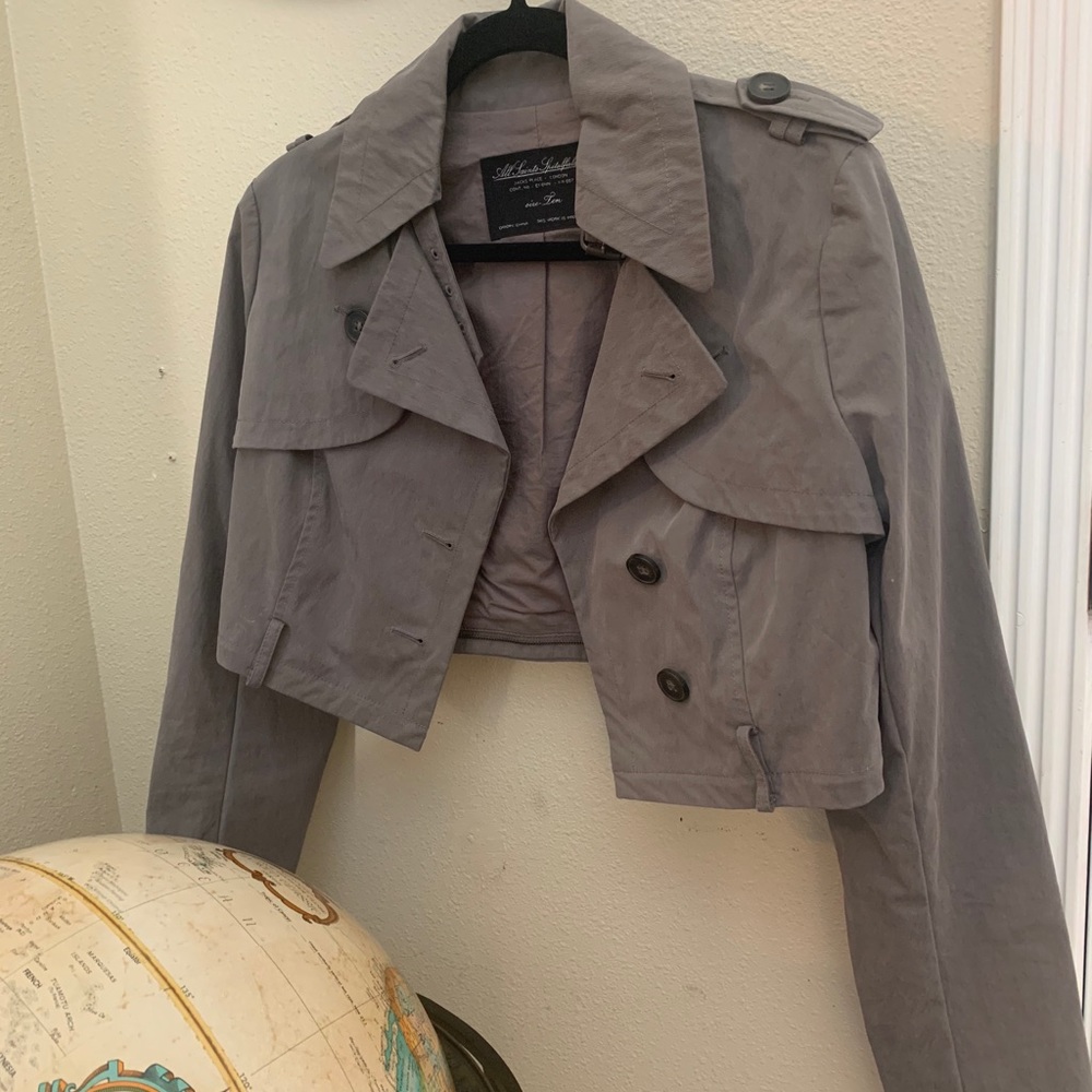 All Saints cropped Jacket